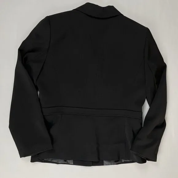 TAHARI ARTHUR S. LEVINE Long Skirt Business Suit Women’s 14 Black Vintage - Picture 4 of 16